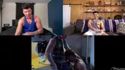 Harter Video-Call zwischen Pornostars – JJ Knight & Devin Franco