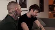 Destruição anal bareback por um macho tatuado – Drew Dixon & Dylan James