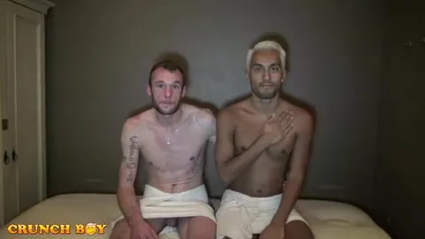 Sperma-Session in der Sauna