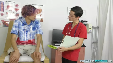 Calciatore si prende un pompino in infermeria — Taylor West & Zach Stevens