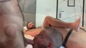 Orgia bareback — Adam Russo, Jake Nicola, Sean Harding & Jaxx Thanathos