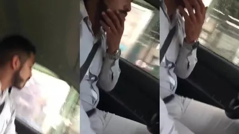 L'énorme bulge de mon chauffeur Uber