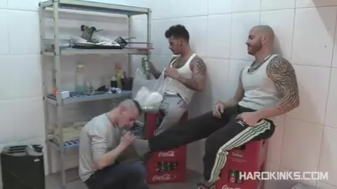 Dominado y destrozado por machos alfa