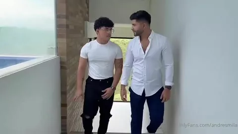 Visita de imóvel vira surra de cu — Daniel Zambrano & Andres Milan