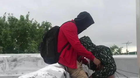 Boquete com um estudante depois da aula