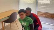 Fantasia cosplay — Superman & Green Lantern — Nicholas Bardem & PinkieMike