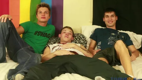 Ces 3 londoniens n'ont pas froid aux yeux