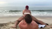 Session de sexe sur la plage