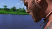Une bonne prise pour William Seed à la pêche !