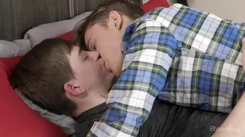 Jóvenes folladores — Jack Philips & Brian Gibson — a pelo