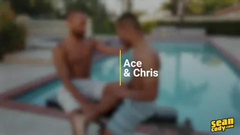 Beaux étalons blacks musclés ont du sexe sans capote