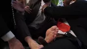 Manuel Skye et Andre Donovan offrent une double péné à Ian Greene