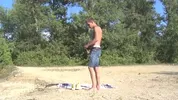 Rolê de pegação entre JH numa margem naturista