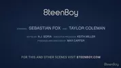 18 anni e un culo stretto: Taylor Coleman & Sebastian Fox