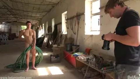 Erotisches Fotoshooting mit Nacktmodell: Steve Skarsgaard