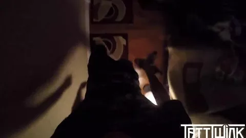 Spätabendliche anale Befruchtung aus POV vom Liebhaber gefilmt