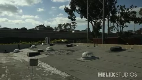 HelixStudios – Rooftop Hotties – Jessie Montgomery, Travis Walker