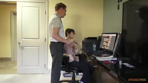 HelixStudios – Spank This – Slacker Spanking – Jeff Sterne, Caleb Gray