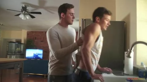 HelixStudios – Spank This – The Crime of Clumsiness – Logan Cross, Josh Brady