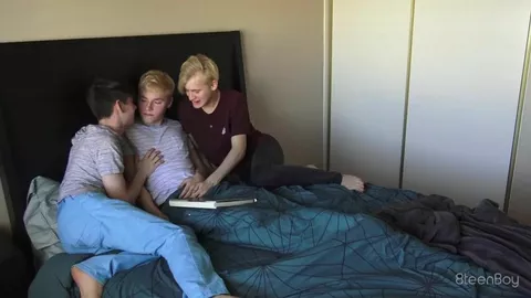 HelixStudios – 8teenboy – The Power of 3 – Caleb Gray, Adam Hunt, Bryce Foster