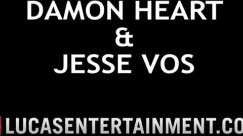 LucasEntertainment — Damon Heart & Jesse Vos échangent leur sperme