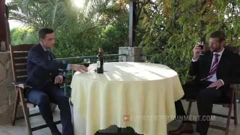 LucasEntertainment — Damon Heart & Jesse Vos échangent leur sperme