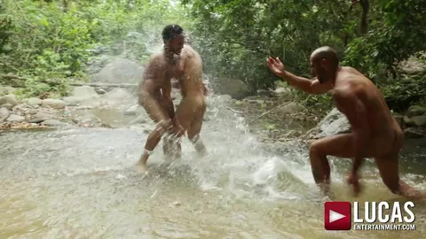 LucasEntertainment — Threesome uncut — Leo Forte, Derek Allan & Raymer