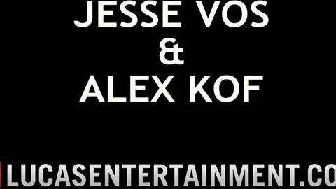 LucasEntertainment — Alex Kof come Jesse Vos no bareback