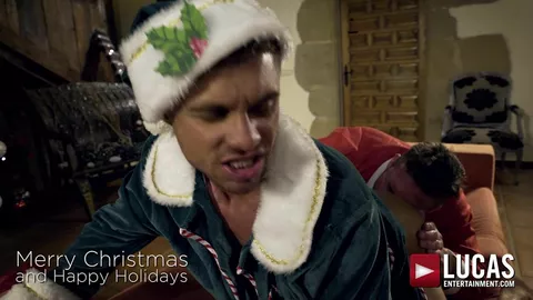 LucasEntertainment – Bareback Christmas – Tomas Brand & Klim Gromov