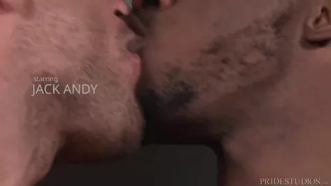 Sesso gay interrazziale con nero muscoloso