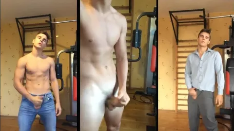 Dreimal abspritzen im Gym