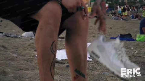 22 cm incontrati sulla spiaggia di Barcellona