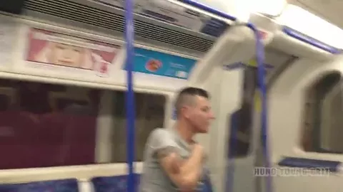 Plan mamada en el metro de Londres
