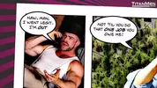 Maschio virile viene sfondato — Adam Ramzi & Tristan Jaxx