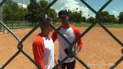 Joueur de baseball prend une faciale de son coach