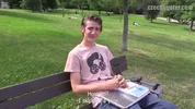 Casting pornô gay selvagem no parque do Sacré-Cœur
