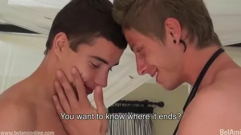 Le jeune Gino Mosca bourré et rempli au jus par Jack Harrer