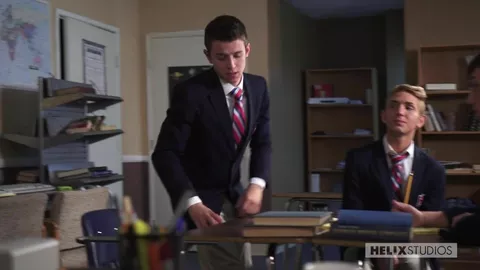 Dreier im Klassenzimmer