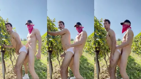 Outdoor blank gefickt