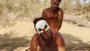 The Curious Clown Orgy — Viktor Rom, Jens Rom, Pablo y Sebas & Leo Bulgari — Cruising em Dunes