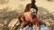 The Curious Clown Orgy — Viktor Rom, Jens Rom, Pablo y Sebas & Leo Bulgari — Cruising em Dunes