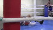 Empalado en el ring!!!