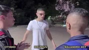 Presentación de un amigo — Novinho, Bruno ZL y Malandro Dot