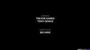 Trevor Harris, Tony Genius - Primeiro dia de trabalho