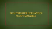 SCOUT MAXWELL Épisode 1 - Pitching a Tent