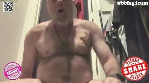 Exposure whore bbfag4cum rides and licks his favorite dildo