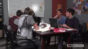 Studiengruppe - Jessie, Aiden, Matthew, Jacob, Mitch