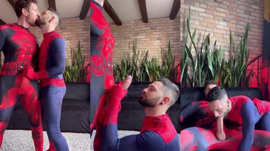 Igor Lucios e Tim Kruger scopano in costume