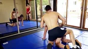 Chris Rockway, Justin Owen y Max Michaels – Entrenamiento en sesión