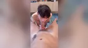 Pauzão metendo na putinha twink
